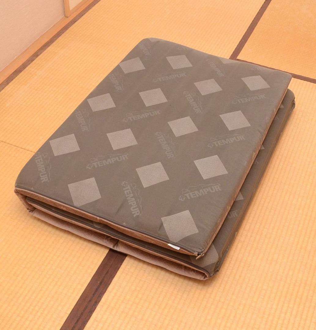 テンピュール低反発シングルマットレス　フトンデラックス　デンマーク製定価10万円