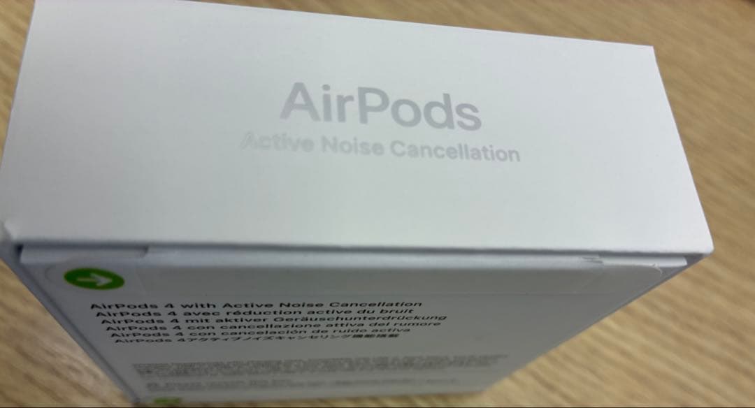 新品未開封 airpods4 アクティブノイズキャンセリング ANC搭載