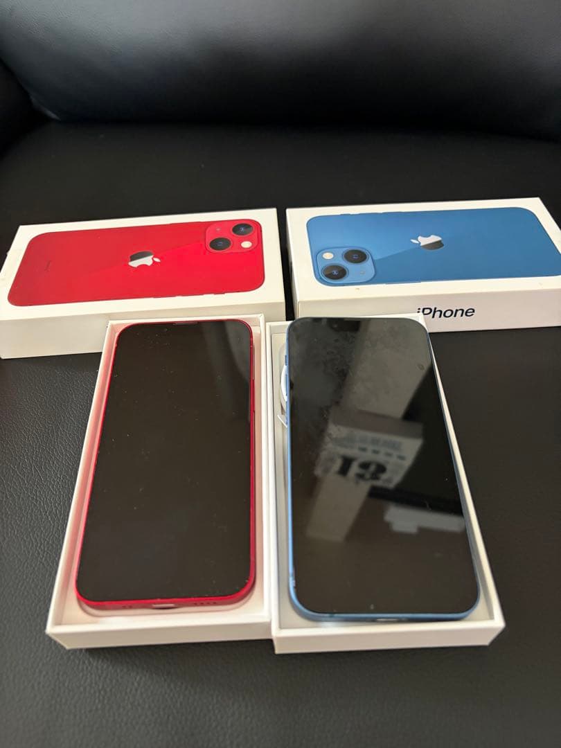 iPhone 13 赤 青 ミニ