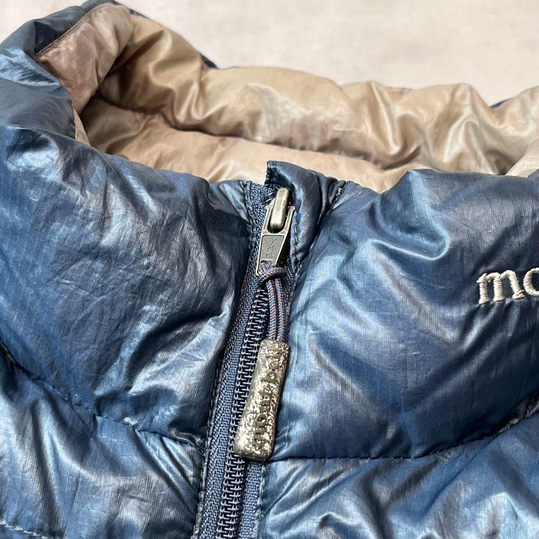 montbell U.L.ダウンインナージップジャケット ブルー XL