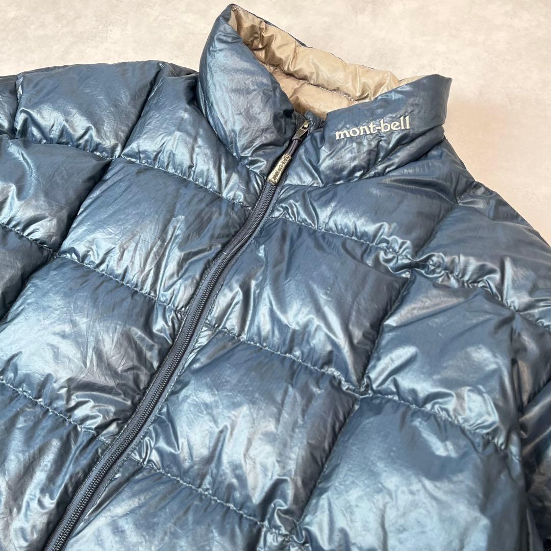 montbell U.L.ダウンインナージップジャケット ブルー XL