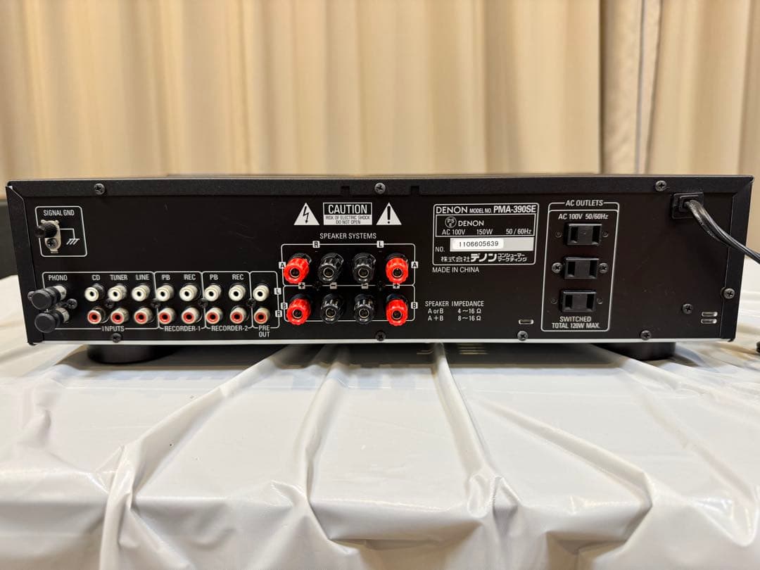 DENON PMA-390SE 動作良好 純正リモコン付 美品クラス