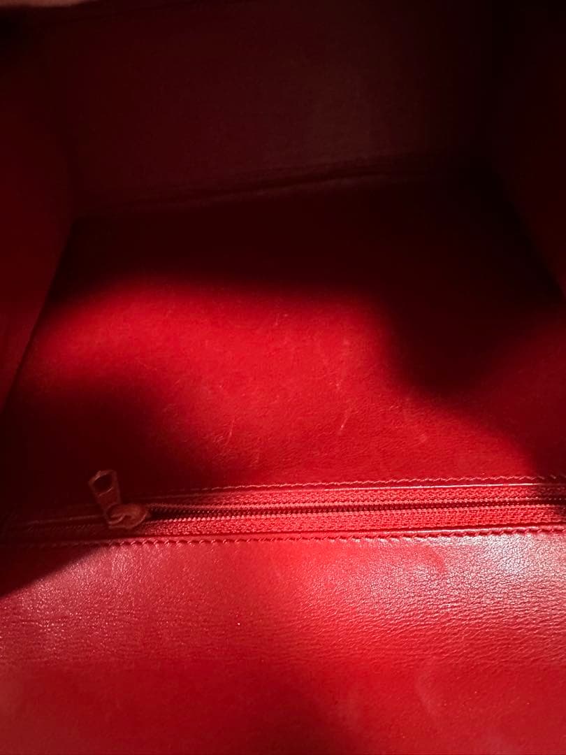 P*e様 カルティエ　Cartier 小物入れ付き　ハンドバッグ