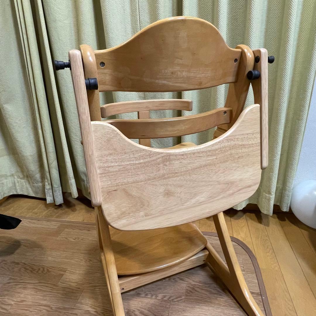 大和屋 すくすくチェアスリムプラス テーブル、ガード付