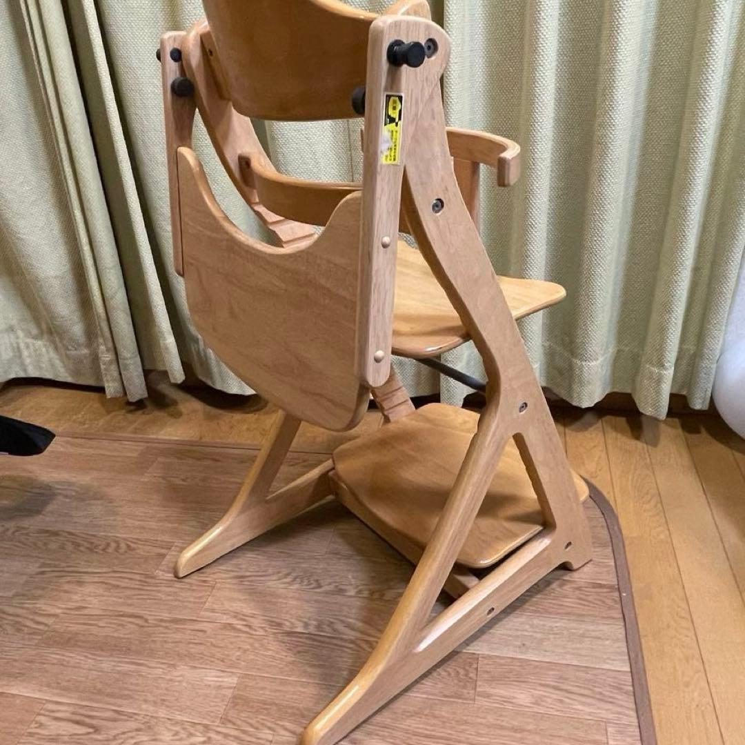 大和屋 すくすくチェアスリムプラス テーブル、ガード付