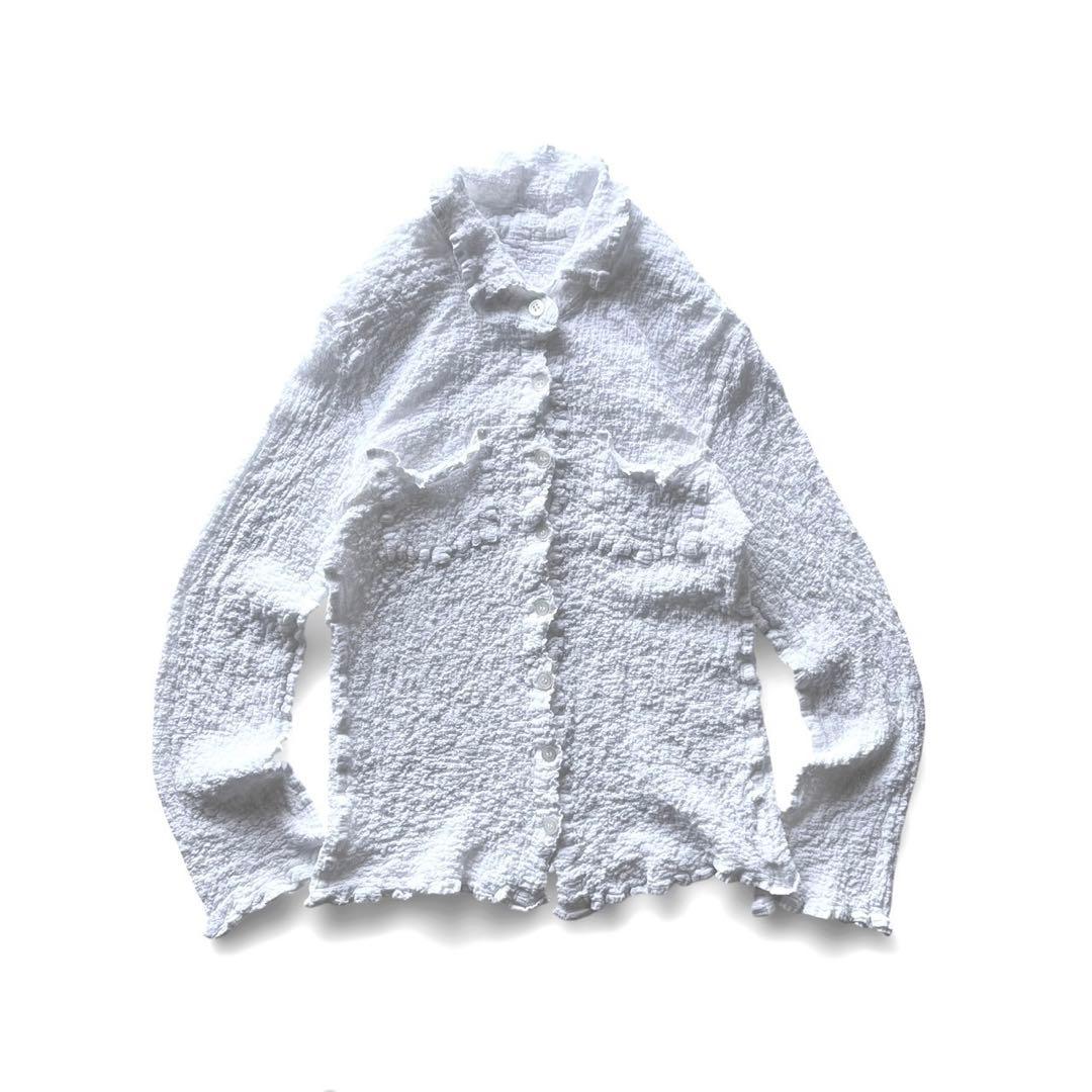 【美品】me ISSEY MIYAKE/CAULIFLOWER/ブラウス