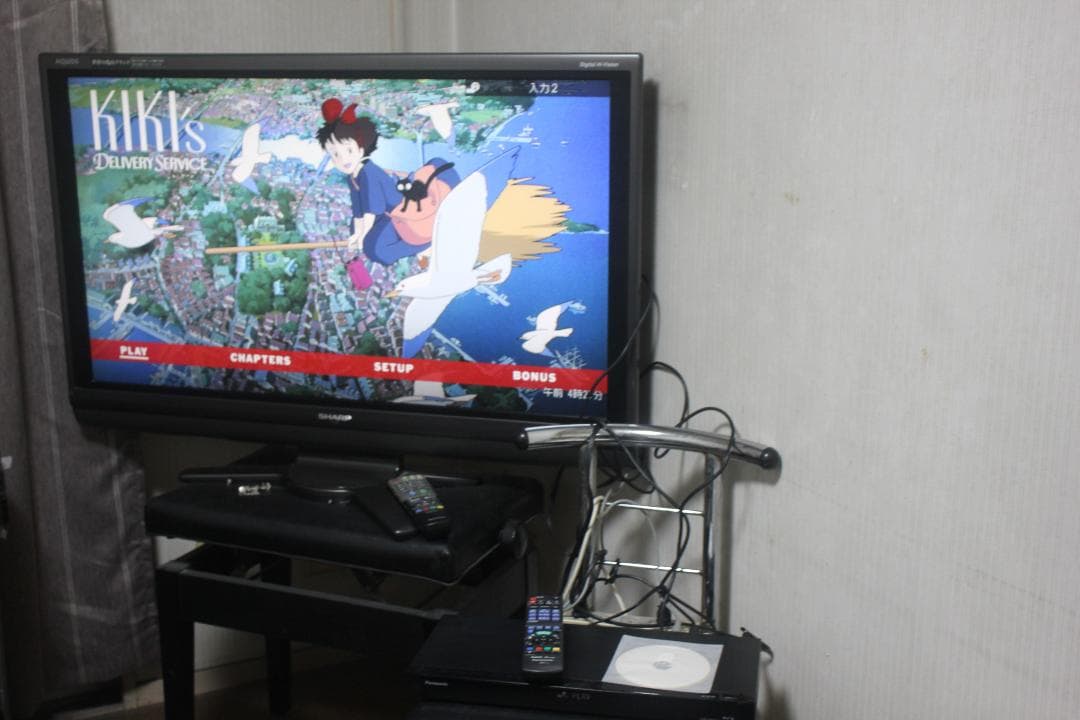 め*め様 Panasonic DMR-BRS500 500GB リモコン付 ブル