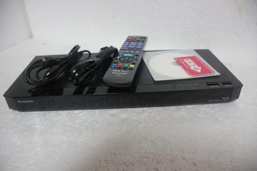 め*め様 Panasonic DMR-BRS500 500GB リモコン付 ブル