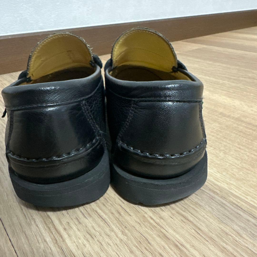 博士　UA別注 パラブーツ コロー レイド 黒 グレインレザーUK6