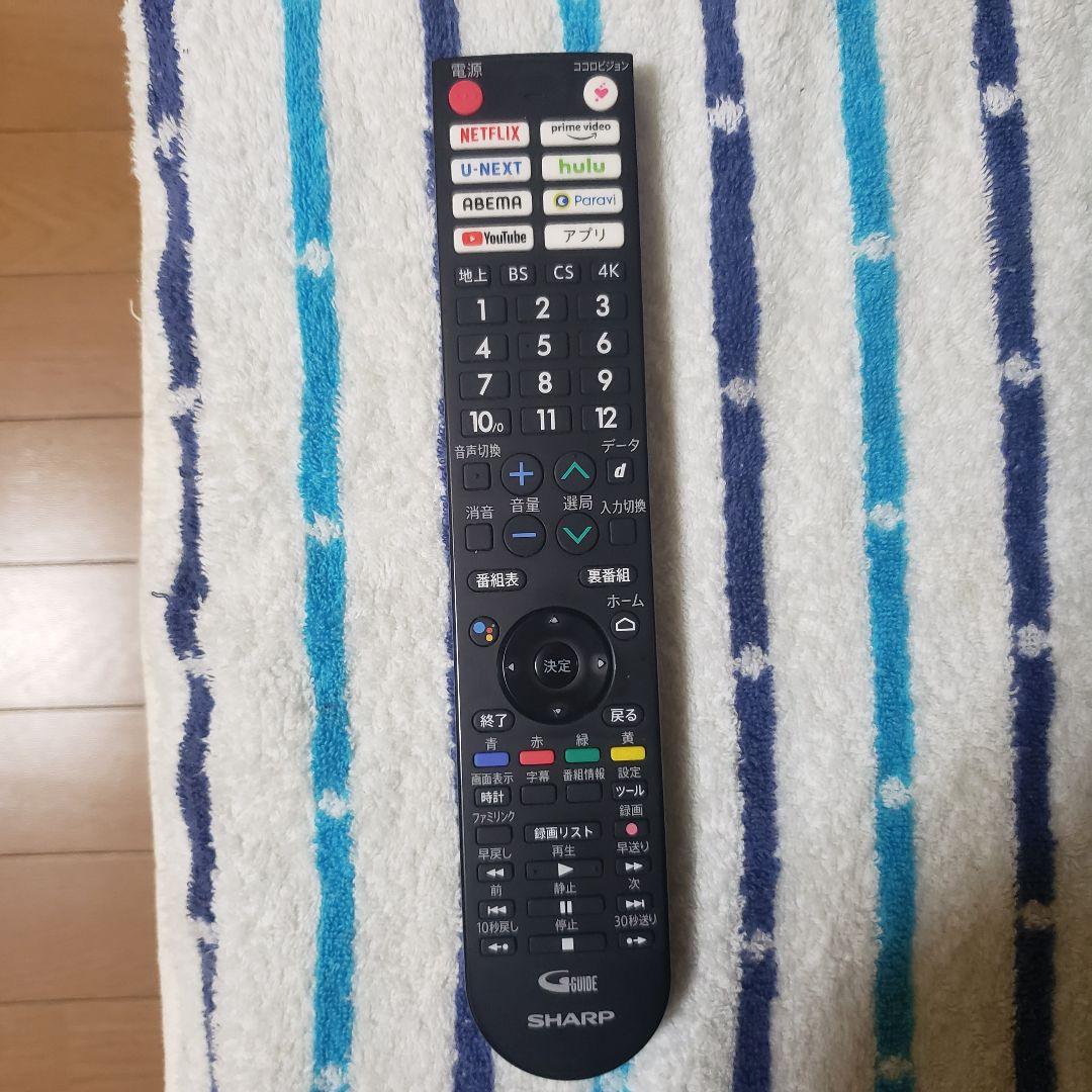 AQUOS SHARP4K液晶TV4T-C42DJ1/2023年製/未使用に近い