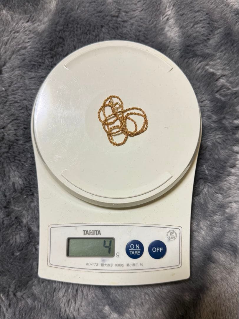 750（k18） イタリア製　ネックレスチェーン