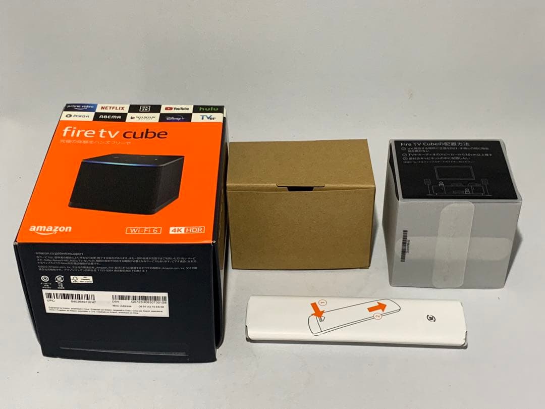 【未使用品】fire tv cube Amazon 4K HDR