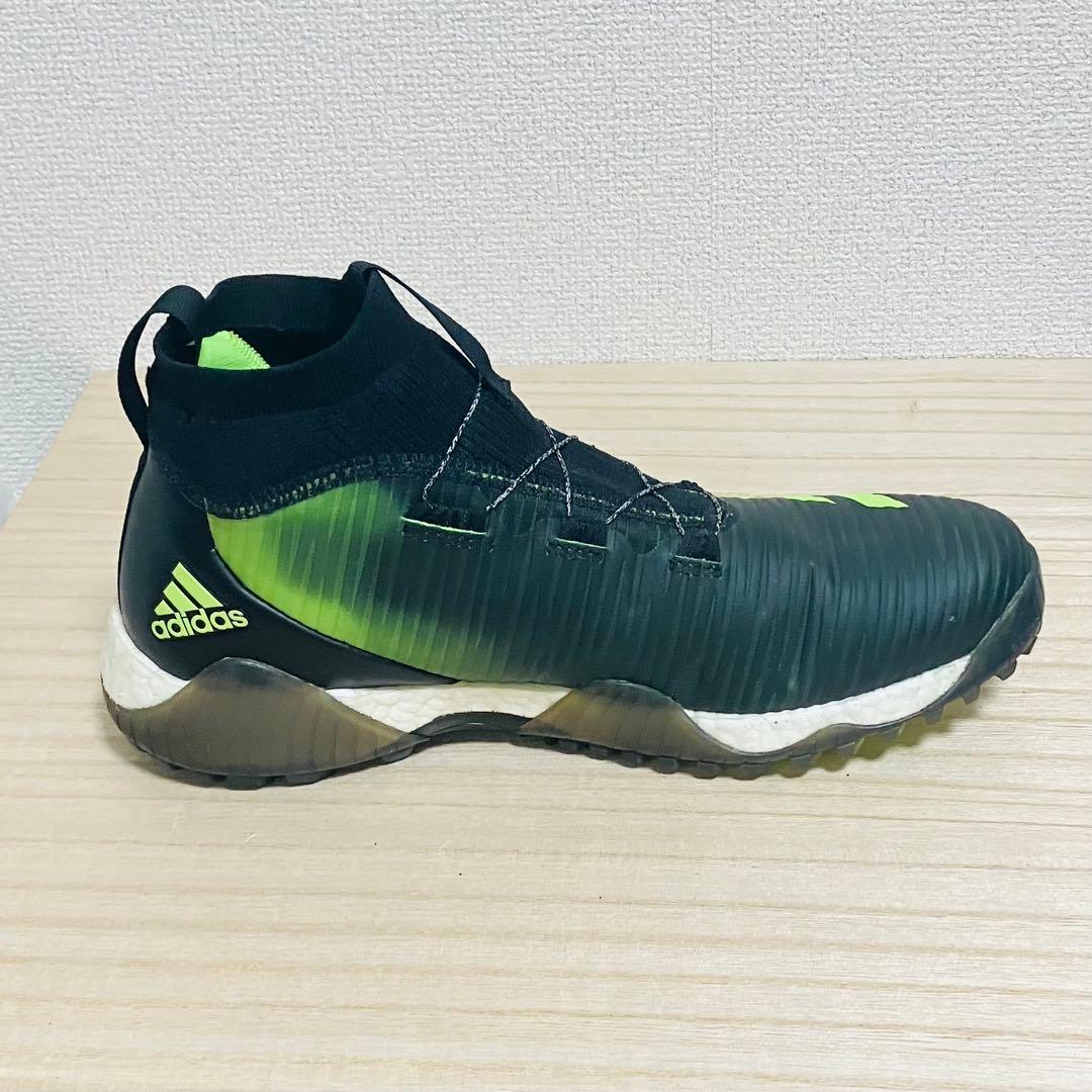 希少 美品 アディダス コードカオス ボア ブラック/グリーン 26