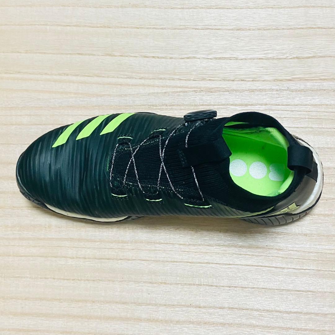 希少 美品 アディダス コードカオス ボア ブラック/グリーン 26