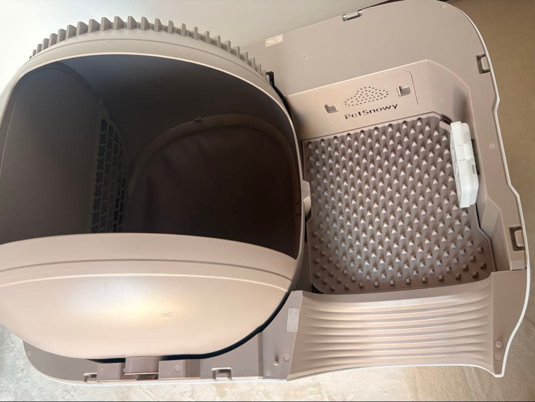 Pety 全自動猫トイレ Premium（消臭機能付）ブラウン