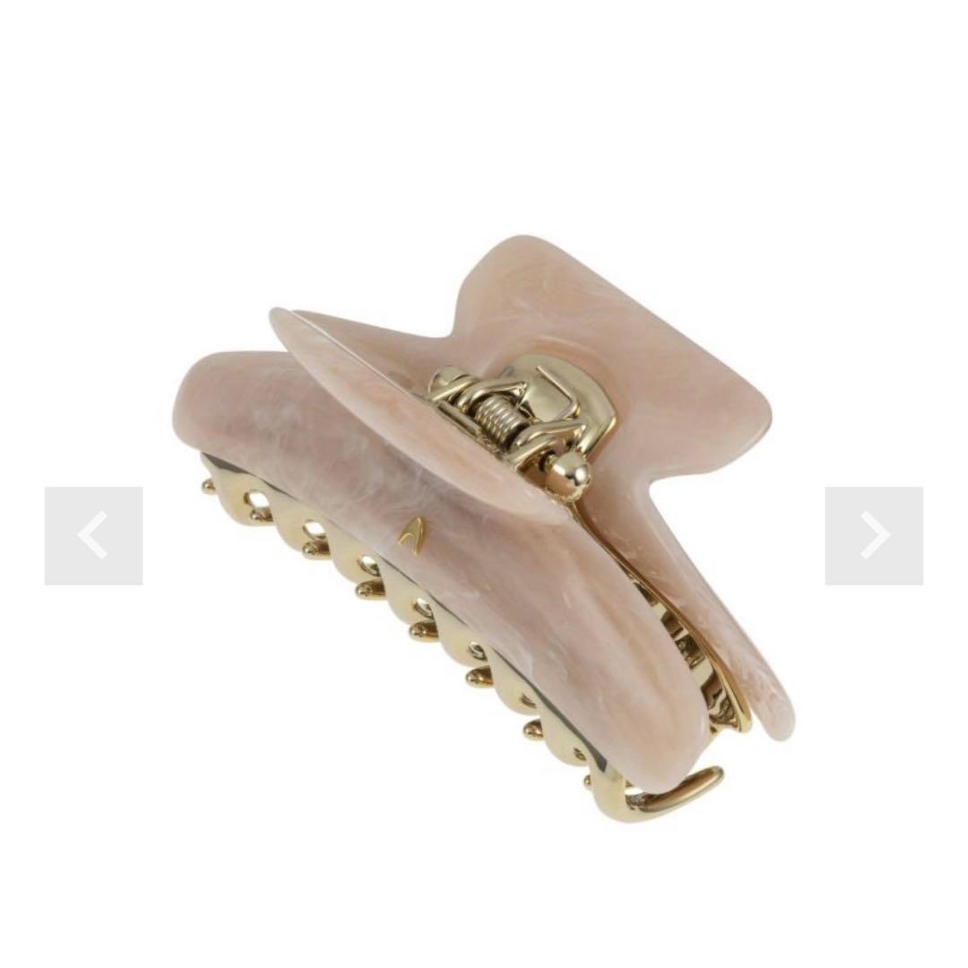 美品★ACCA アールドゥヴィーヴル クリップ Mサイズ　ピンクベージュ