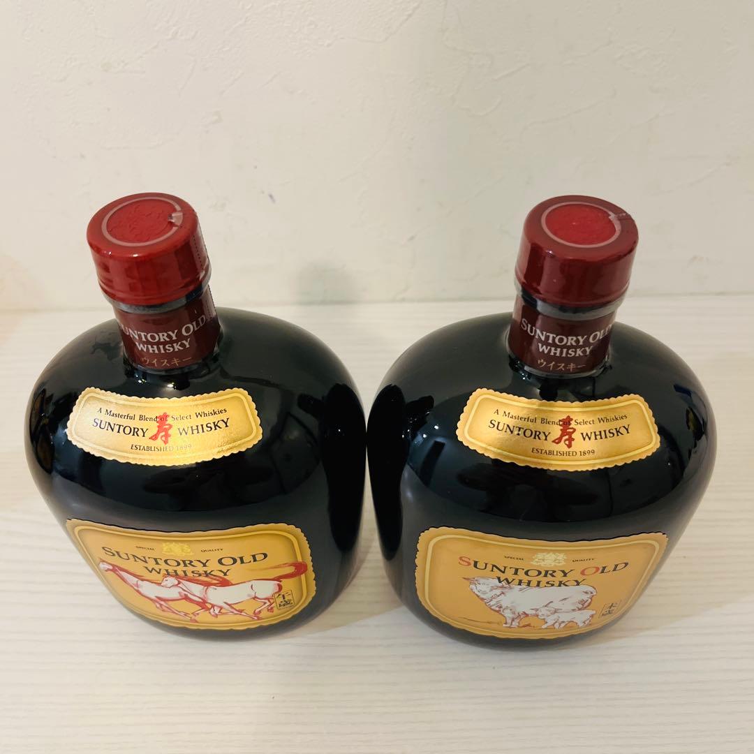 サントリーオールド　干支ボトル　辰、未、午、申　終売品　ウイスキー　山崎　白州