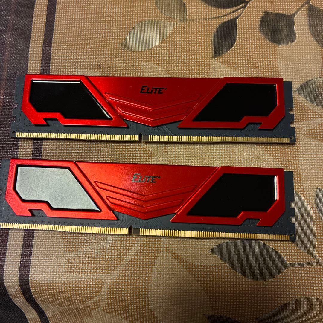 TEAMGROUP Elite DDR4 16GB 3200MHz メモリー