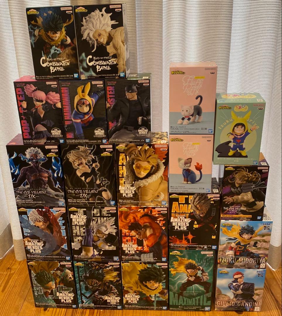 僕のヒーローアカデミア ヒロアカ プライズフィギュア 22点 まとめ売り