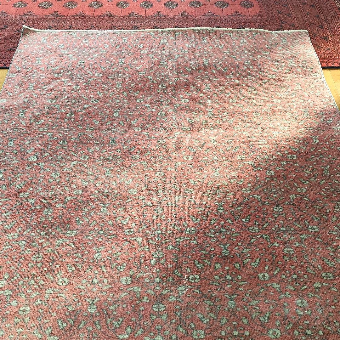 ヴィンテージ ラグ トルコ 赤系 特大