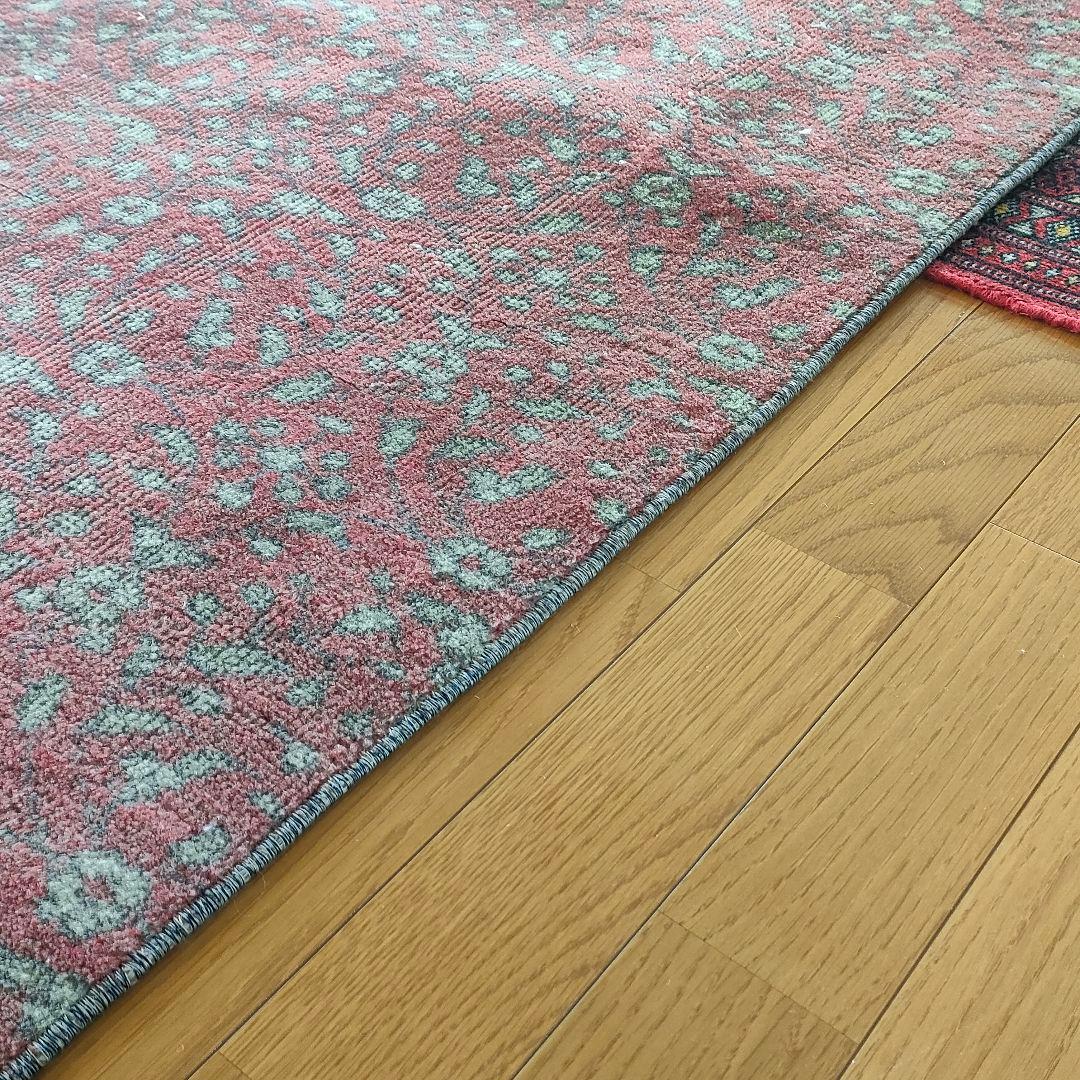 ヴィンテージ ラグ トルコ 赤系 特大