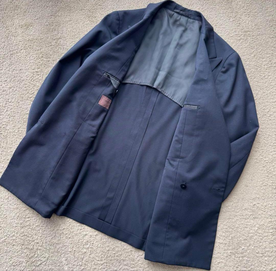 【YSK 】UNITED ARROWS ネイビー ダブルブレスト スーツ