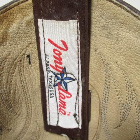 デッドストック Tony Lama レザー ウエスタンブーツ 10D USA製