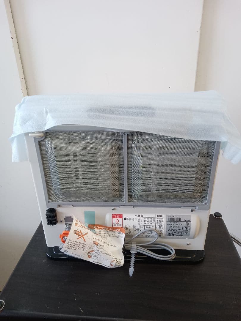 手渡し価格 T274 ガスファンヒーター　都市ガス用　リンナイ