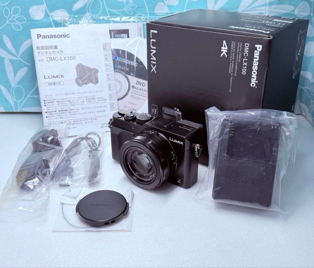 LUMIX DMC-LX100 4Kデジタルカメラ 使用感無 付属品充実