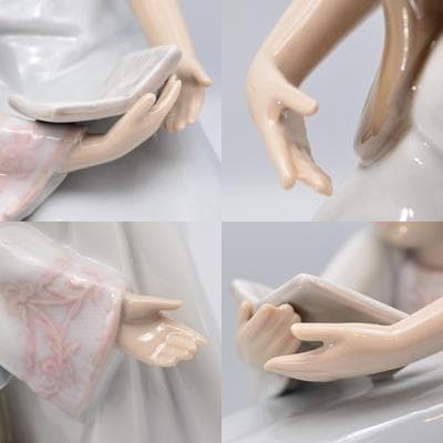 お休み前のおとぎ話　＃5457　★リヤドロ　スペイン　ポーセリン　ご成約済み