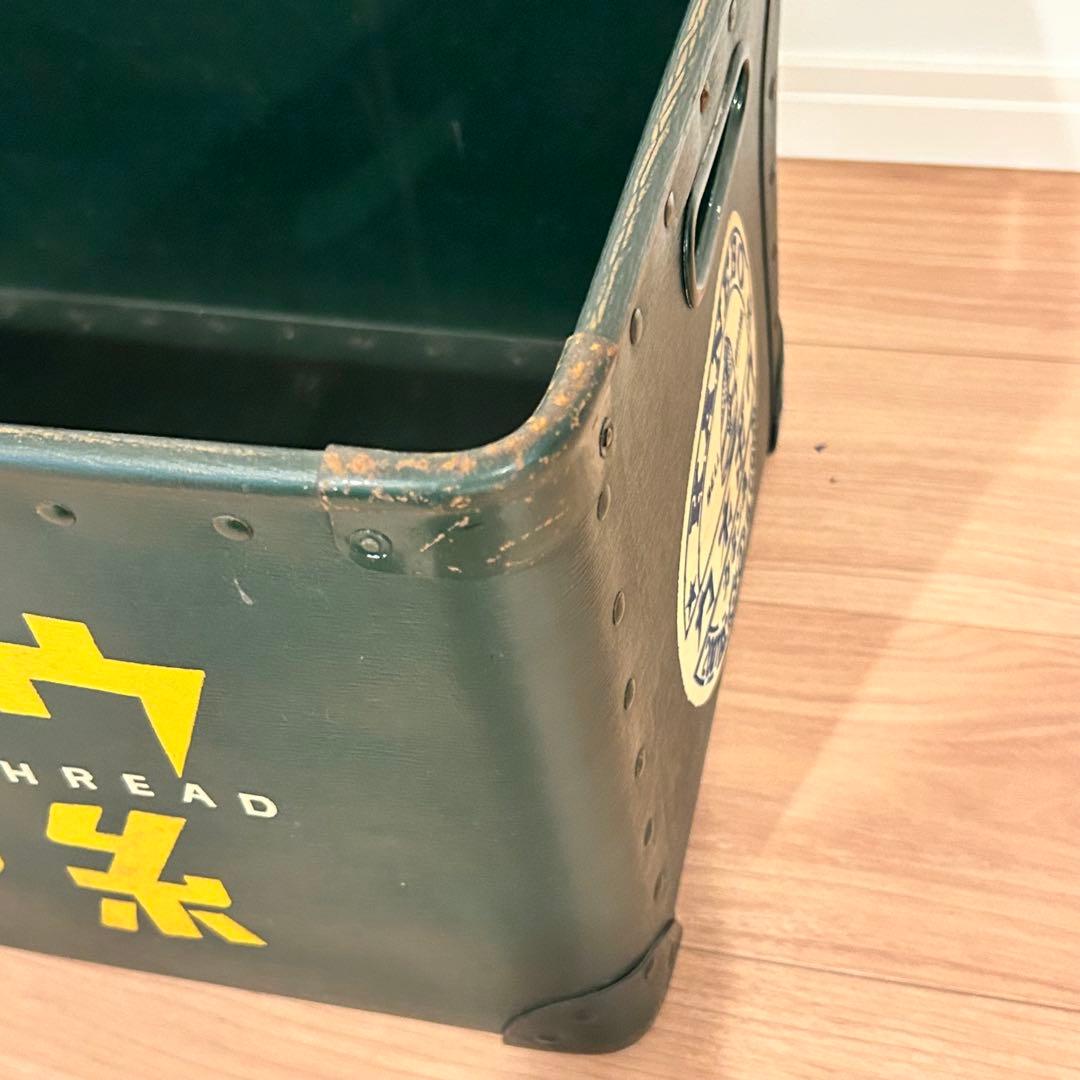 カネボウ カタン糸 昭和レトロ 古いボテ箱 レトロ雑貨　アンティーク