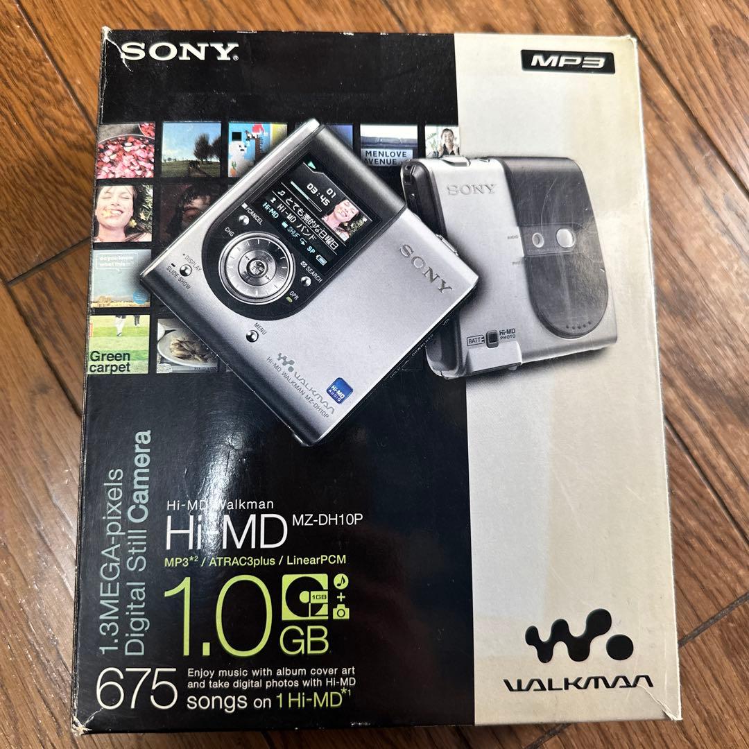 ポータブルプレーヤー SONY MZ-DH10P Hi-MD Walkman MP3 Player
