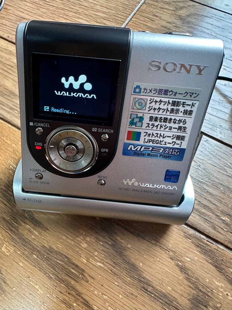 ポータブルプレーヤー SONY MZ-DH10P Hi-MD Walkman MP3 Player
