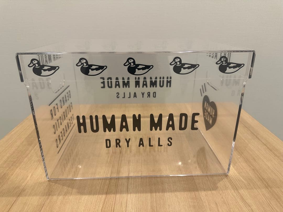 ヒューマンメイド HUMAN MADE アクリルファイルボックス 透明