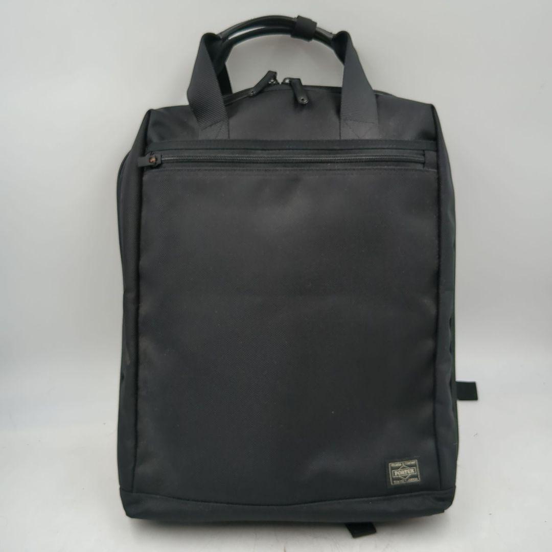 極美品 ポーター ステージ 2way リュック バックパック ビジネスバッグ 黒