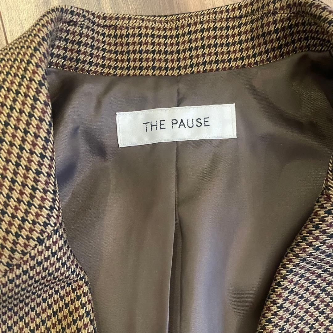 ウィムガゼット【THE PAUSE】チェックダブルジャケット