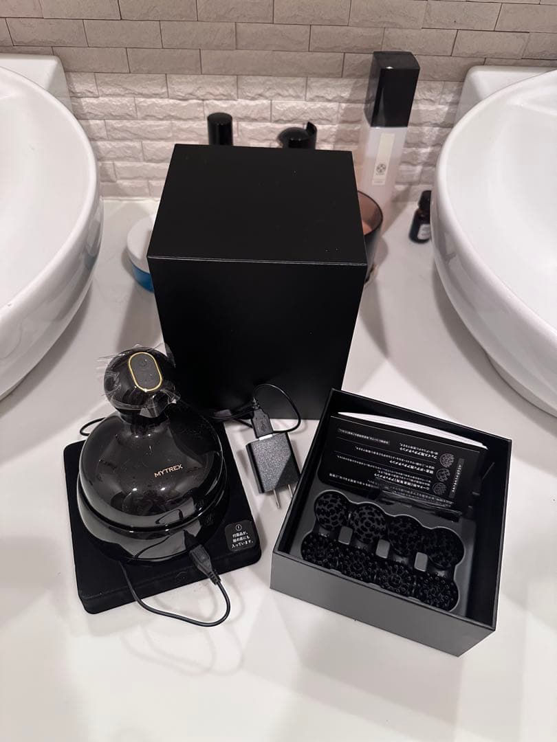 すず　MYTREX EMS ヘッドスパ 電動頭皮ブラシ　美品