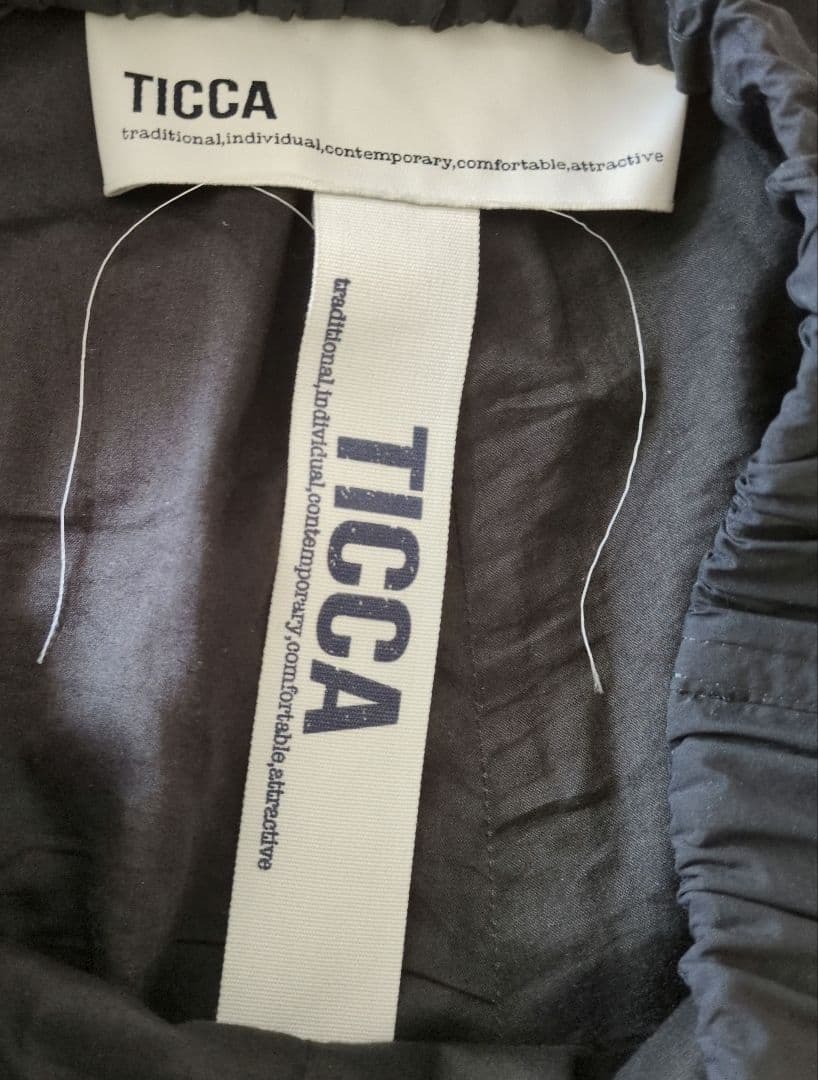 ティッカ　ナイロンカーゴパンツ　2 ネイビー