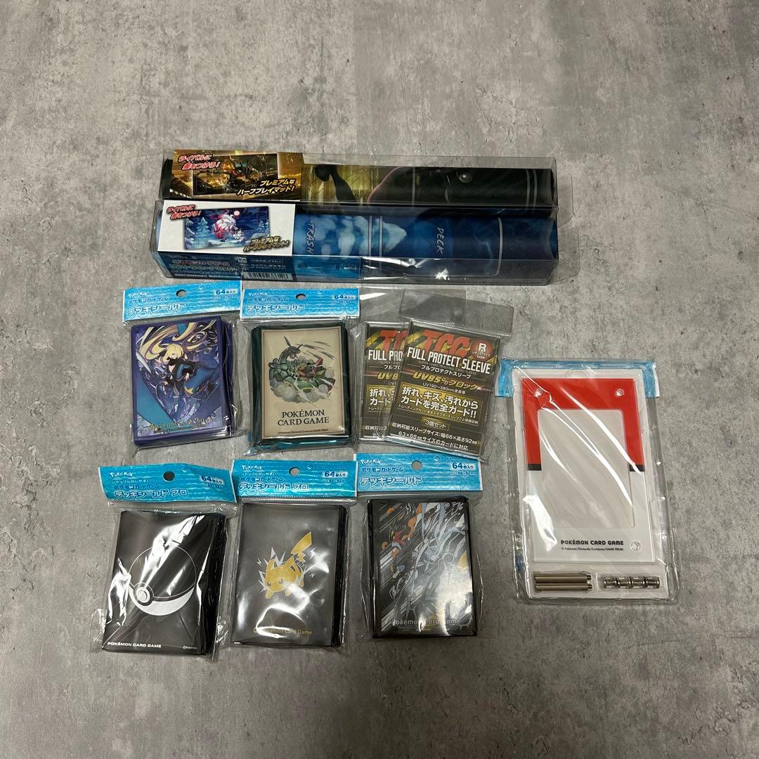 ポケモンカードゲーム スリーブ・プレイマットセット まとめ売り