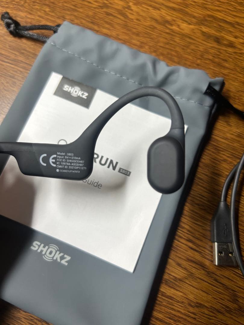 Shokz OpenRun ブラック