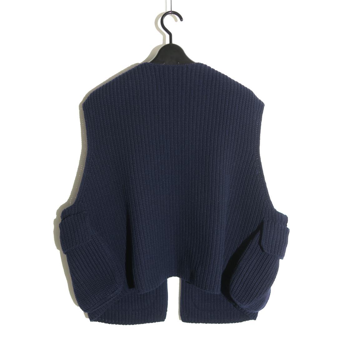 INSCRIRE Wool Jersey Field Vest ベスト