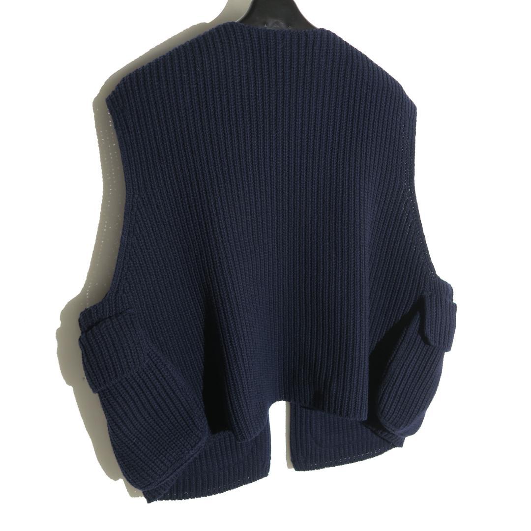 INSCRIRE Wool Jersey Field Vest ベスト