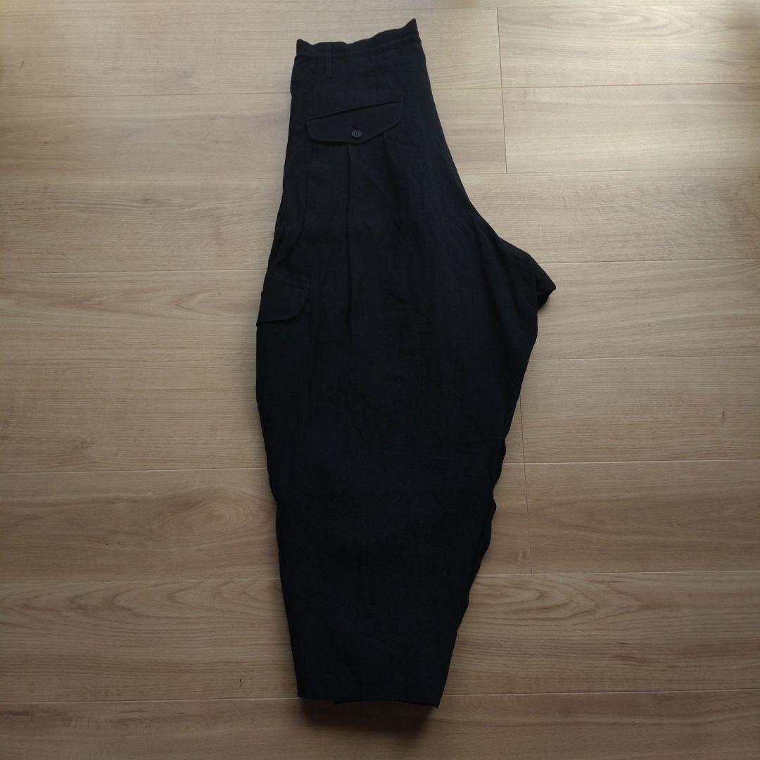 【新品未使用】ヨウジヤマモトプールオム　リンリネンパンツ　Size２