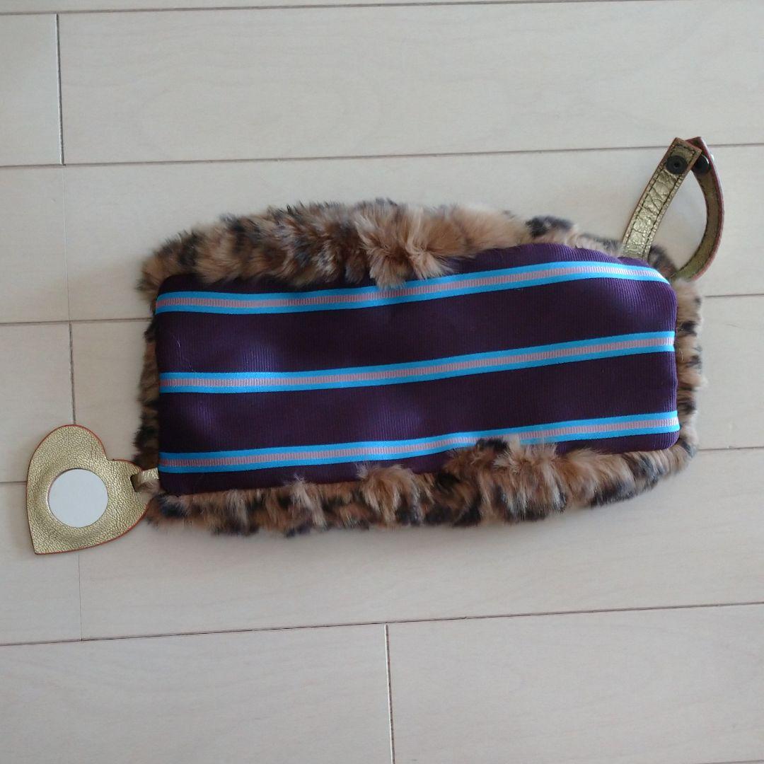 エバゴスかごバッグ・ファー付き