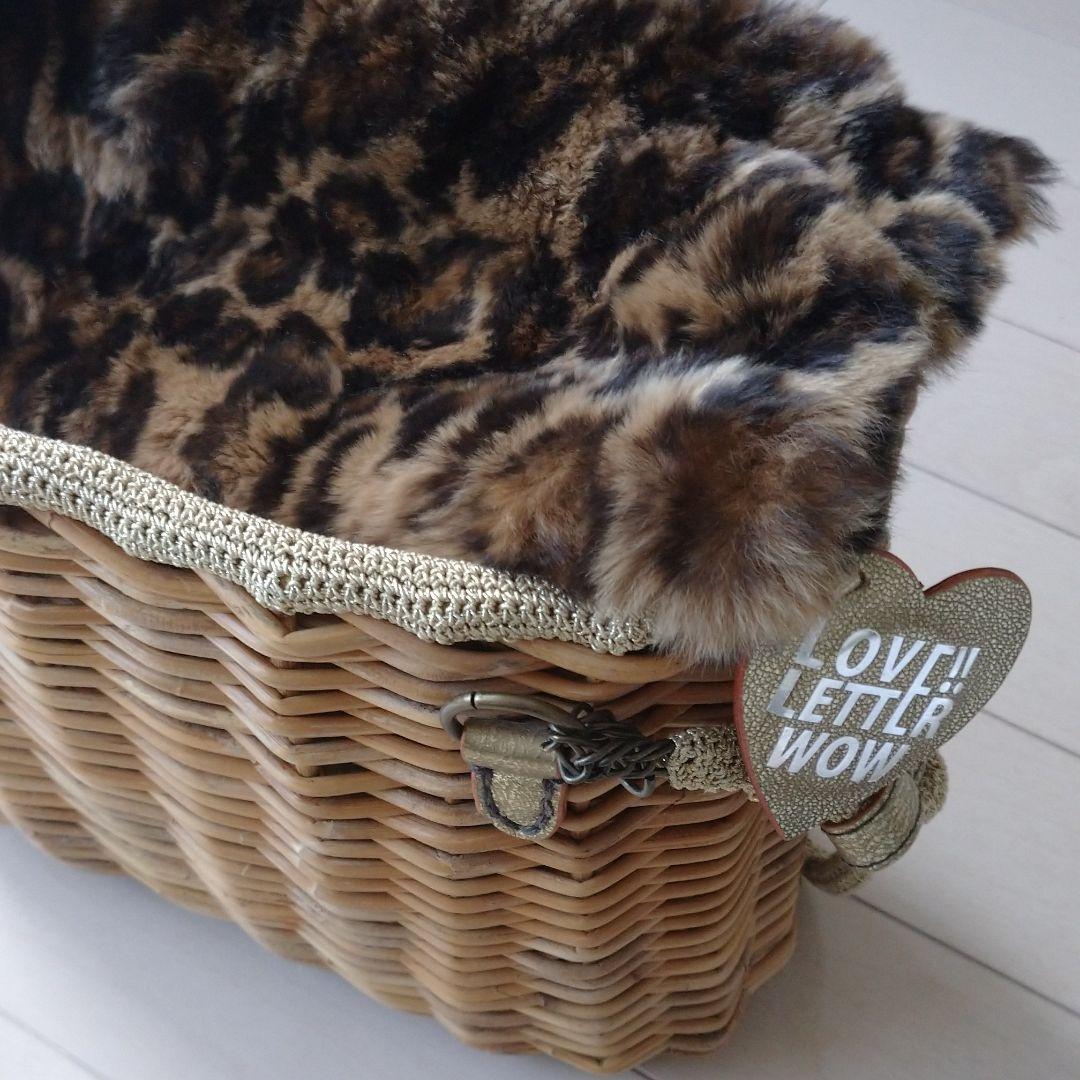 エバゴスかごバッグ・ファー付き