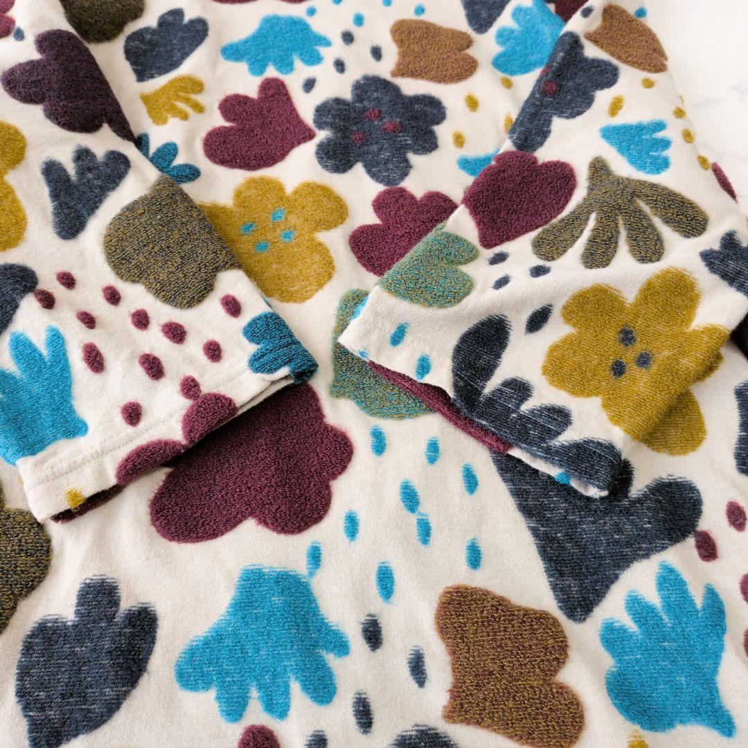 M.&KYOKO エムアンドキョウコ 佐藤繊維 ロングワンピース フラワー F