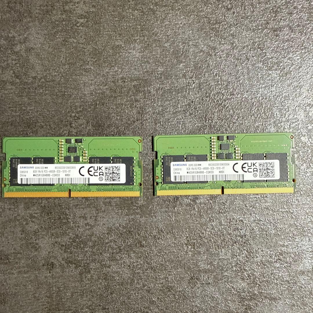 さ*ち様 Samsung DDR5-4800 16GB（8GB×2）