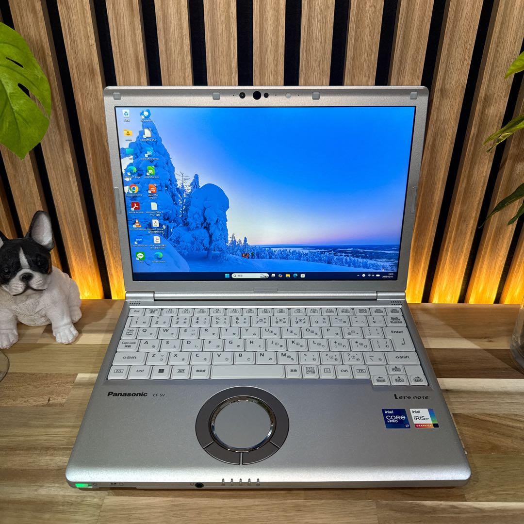 高性能‼️Let's note SV1☘最高峰i7☘️メモリ16GB☘ノートパソコン