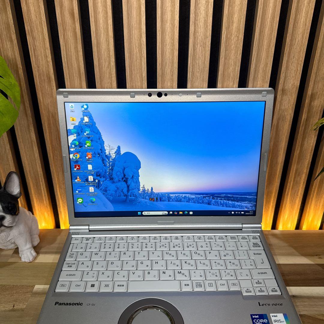 高性能‼️Let's note SV1☘最高峰i7☘️メモリ16GB☘ノートパソコン