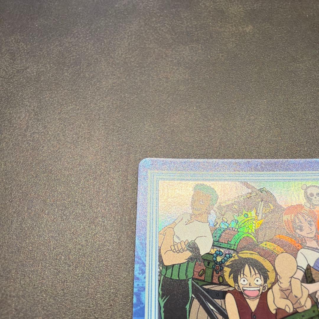 初期　希少　絶版　ワンピース　ハイパーバトル　カードダス　S01 ルフィ海賊団